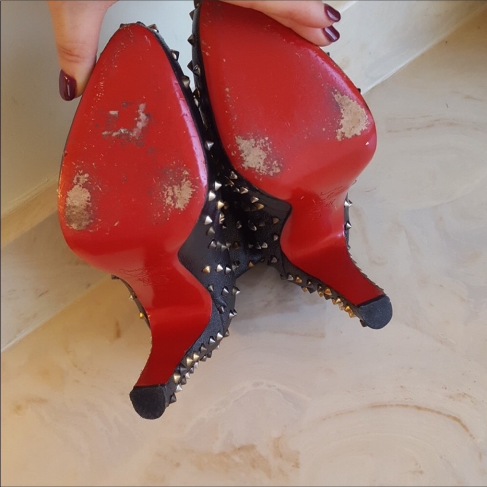 Studded Christian Louboutin boots! - Picture 6 of 8
